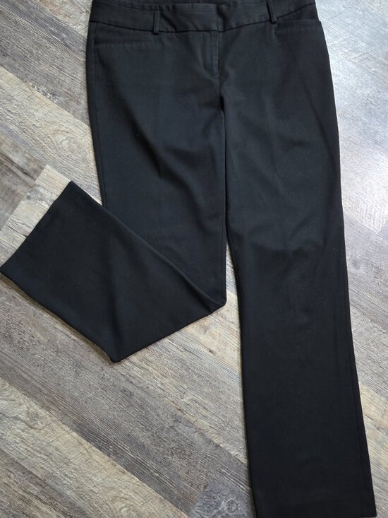 White House Black Market Pants - Black pants Sz 10 White House Black Market Boot-Cut Mid-waist